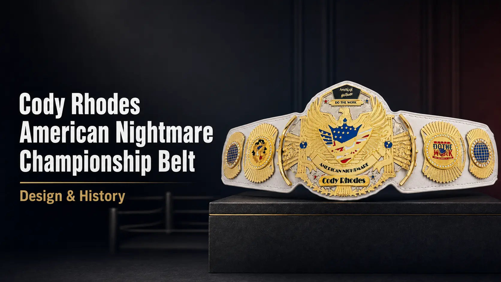 Cody Rhodes American Nightmare Championship Belt: Design and History