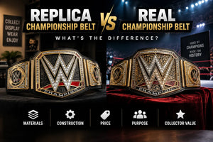 Replica Championship Belt vs Real Championship Belt: What’s the Difference?
