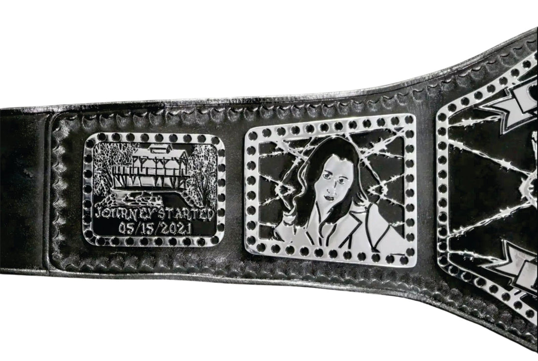Breese 4-Life Noelle & Jason Championship Belt Title Belts Nation