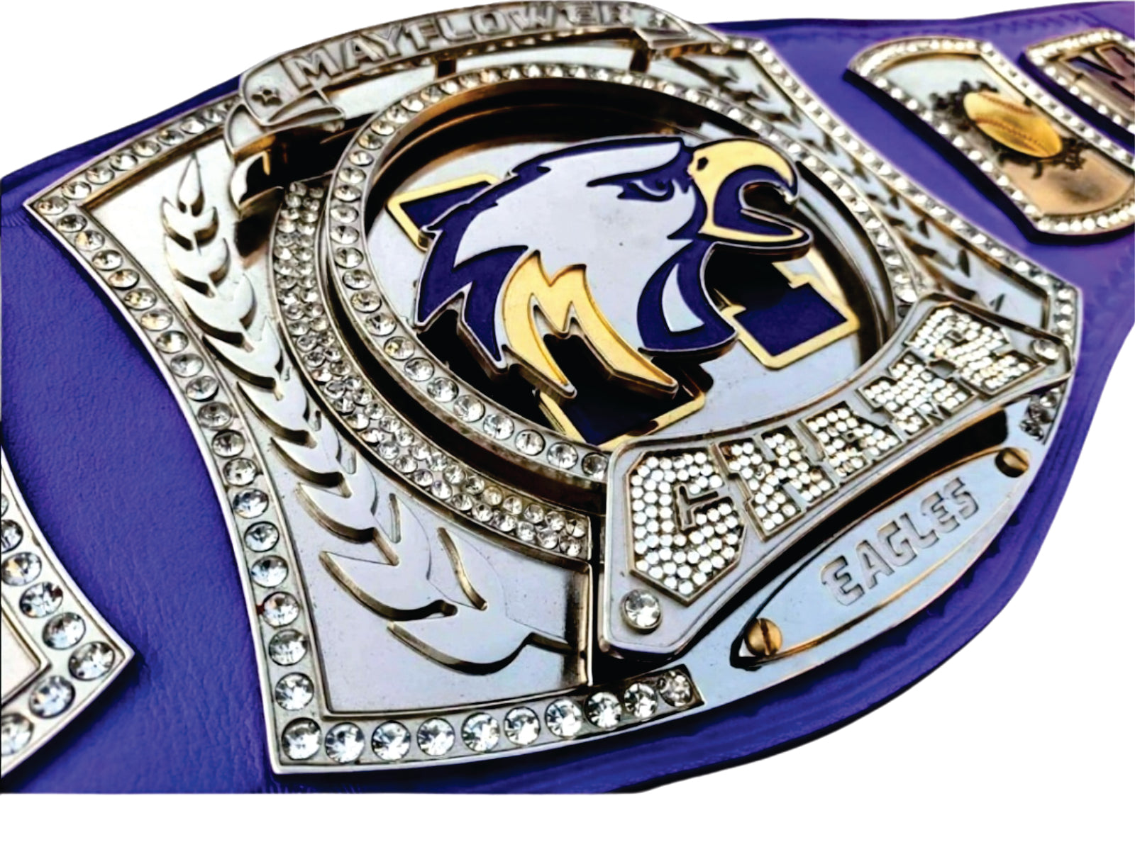 MAYFLOWER EAGLES CHAMPIONS CHAMPIONSHIP BELT Title Belts Nation