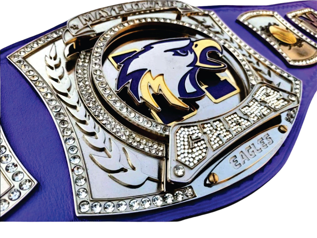 MAYFLOWER EAGLES CHAMPIONS CHAMPIONSHIP BELT Title Belts Nation