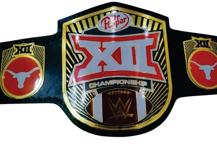 Texas Longhorns National Big XII Champion Championship Belt Title Belts Nation