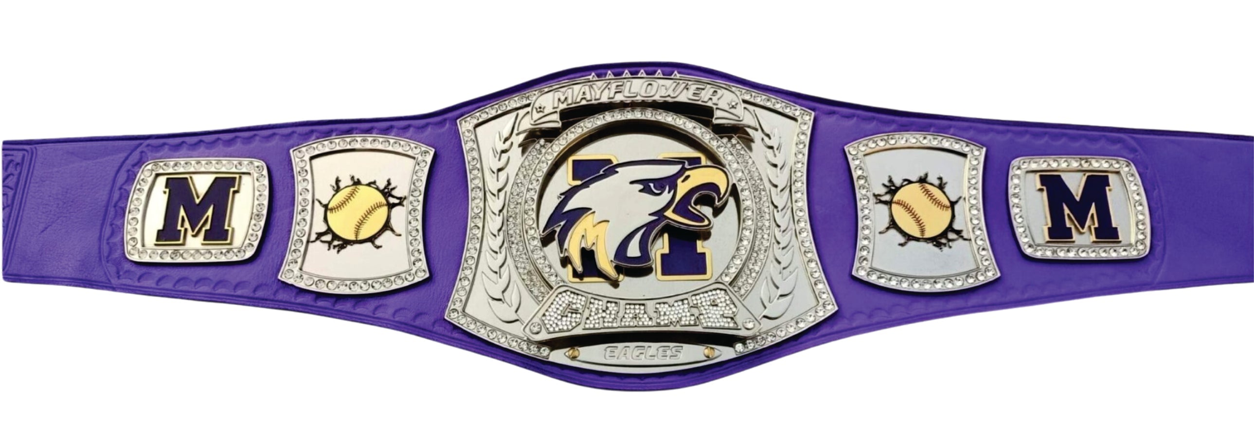 MAYFLOWER EAGLES CHAMPIONS CHAMPIONSHIP BELT Title Belts Nation