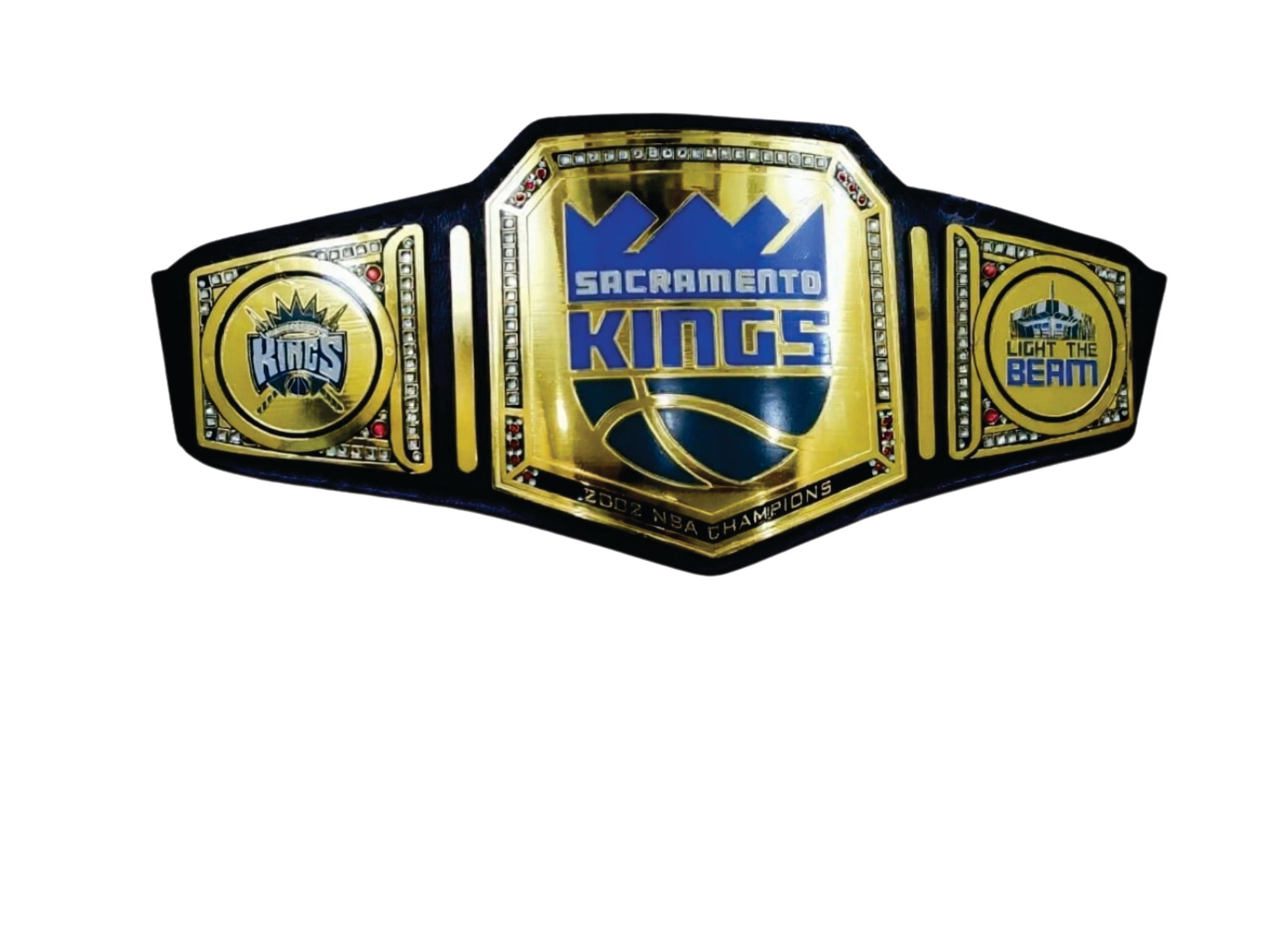 Sacramento Kings NBA Legacy Titile Championship Belt Title Belts Nation