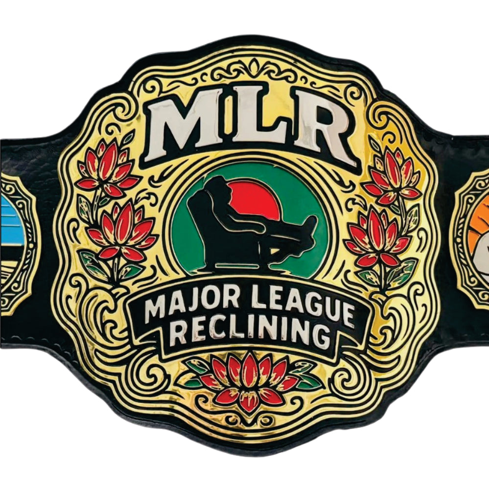 MLR Major League Reclining Championship Belt Title Belts Nation