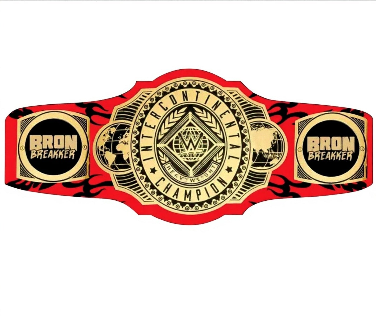 Custom Clash In Paris WWE Roman Reigns Inspired Championship Replica Wrestling Title Belt Championship Belts Online