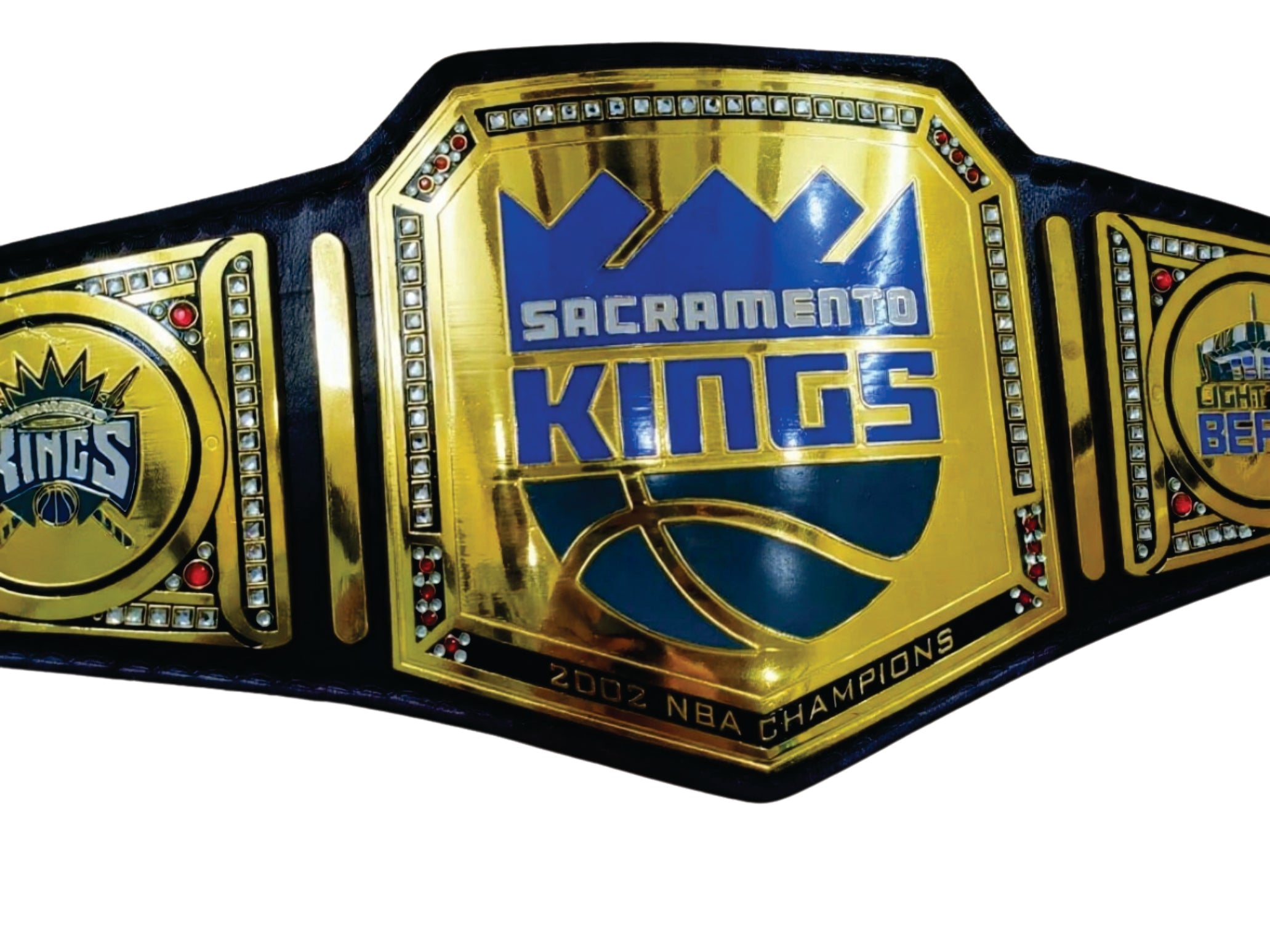 Sacramento Kings NBA Legacy Titile Championship Belt Title Belts Nation