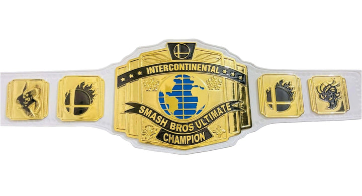 Big Gold King of the Island Submission Fighting Custom Custom Championship Wrestling Belt Title Belts Nation