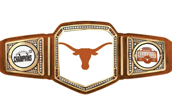 TEXAS LONGHORNS 2023 LEGACY TITLE CHAMPIOSHIP BELT Title Belts Nation