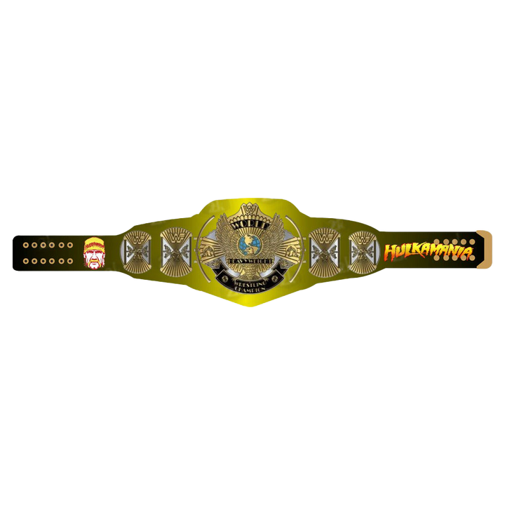 Hulk Hogan Hulkamania Signature Series Championship Belt Championship Belts Online