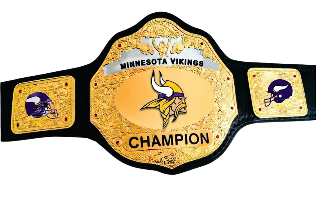 Minnesota Vikings Champion Championship Belt Title Belts Nation