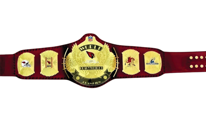 Tampa Bay Buccaneers Championship Belt Red Strap Title Belts Nation