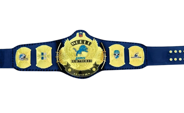 Detroit Lions Champion Championship Belt Title Belts Nation