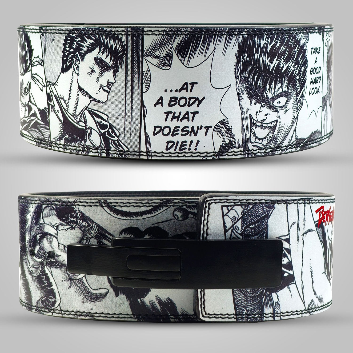 Berserk Manga Weightlifting Belt
