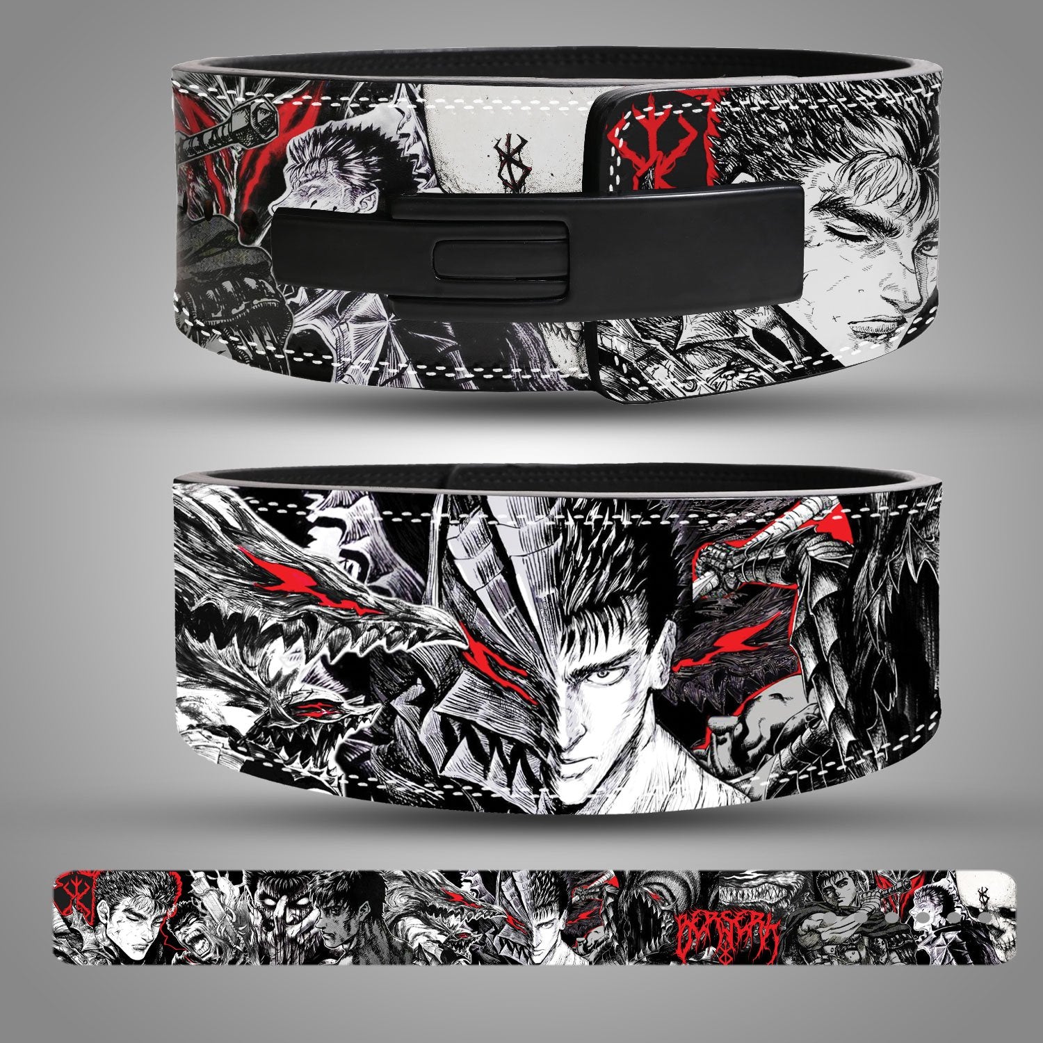 Berserk Anime Weightlifting Belt