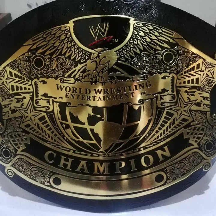 WWE UNDISPUTED Brass 24k Gold Championship Belt