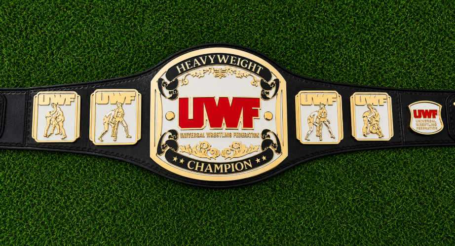 UWF Heavy Weight Wrestling Title Belts
