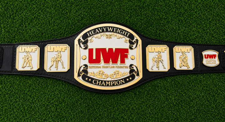 UWF Heavy Weight Wrestling Title Belts