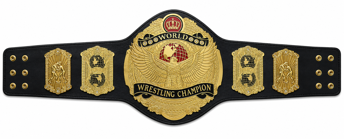 Customized World Heavyweight Wrestling Championship Replica Belt Title Brass