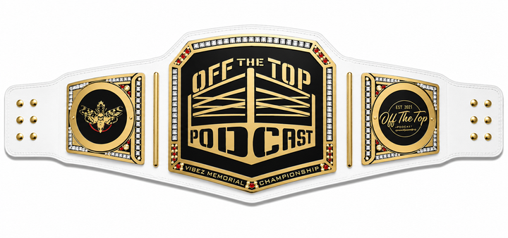 New Customise of the Top Podcast Championship belt Adult Size