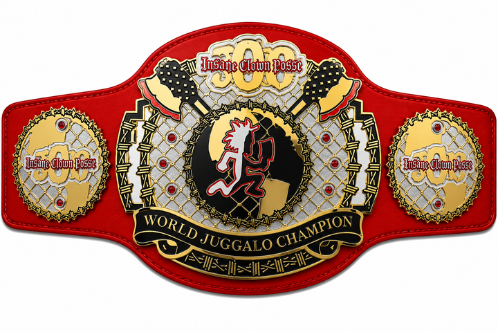 JCW World Juggalo Heavyweight Wrestling Championship Title Belt 2mm brass