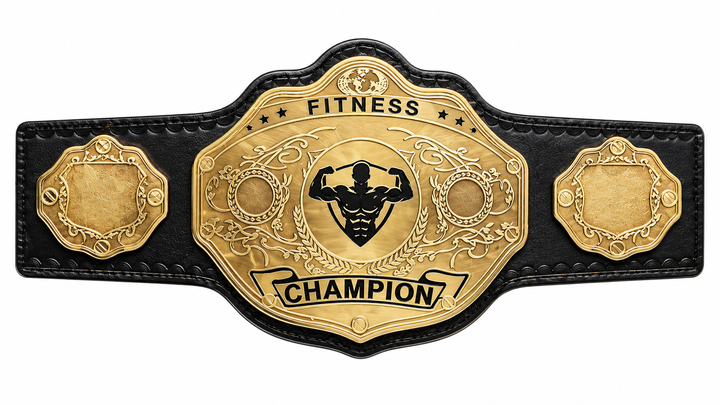 Custom fitness Championship Belt FITNES Belt Personalised for All clubs