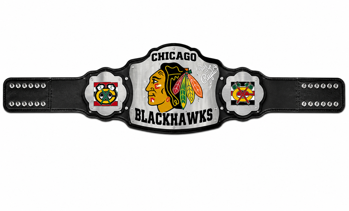 New Customise Chicago Blackhawks Championship Belt Wrestling Belt Adult Size