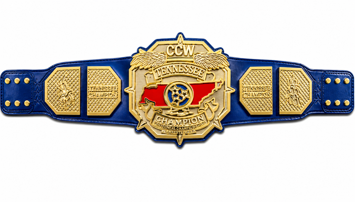New Customise CCW Costal Wrestling Championship Belt Adult Size