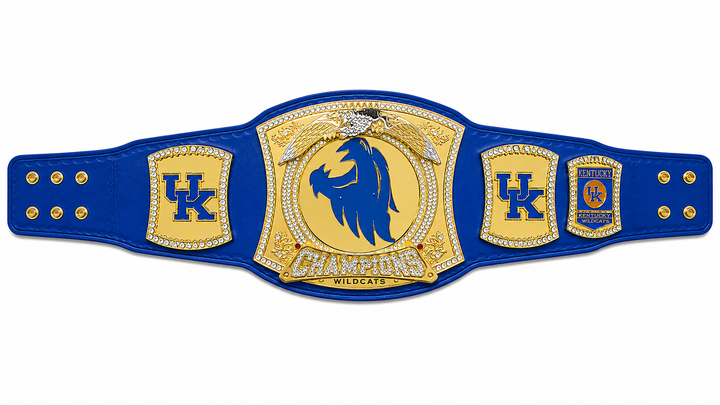 New Wildcats custom spinner Belt Adult Size Genuine Leather