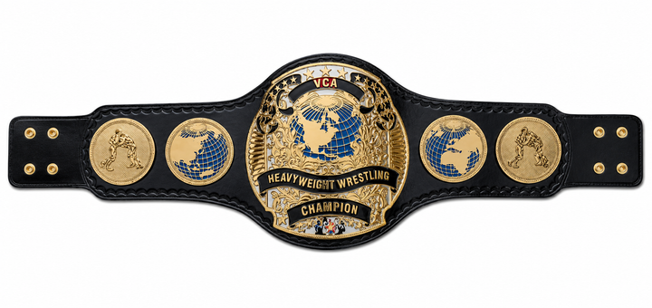 Customized World Heavyweight Wrestling Championship Title Belt