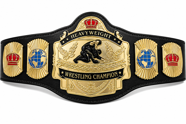 Customized World Heavyweight Wrestling Championship Replica Title Belt