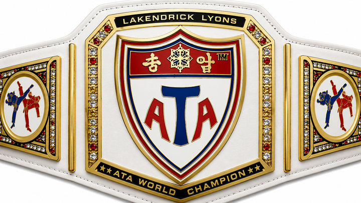 New Customise Martial Arts, Taekwondo Championship belts Adult Size