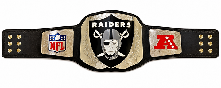 Raiders Heavyweight Wrestling Title Replica Championship Belt 2MM Zinc Replica