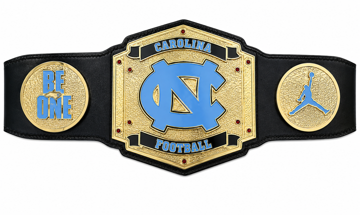 New Custom Carolina football championship belt Adult Size Genuine Leather
