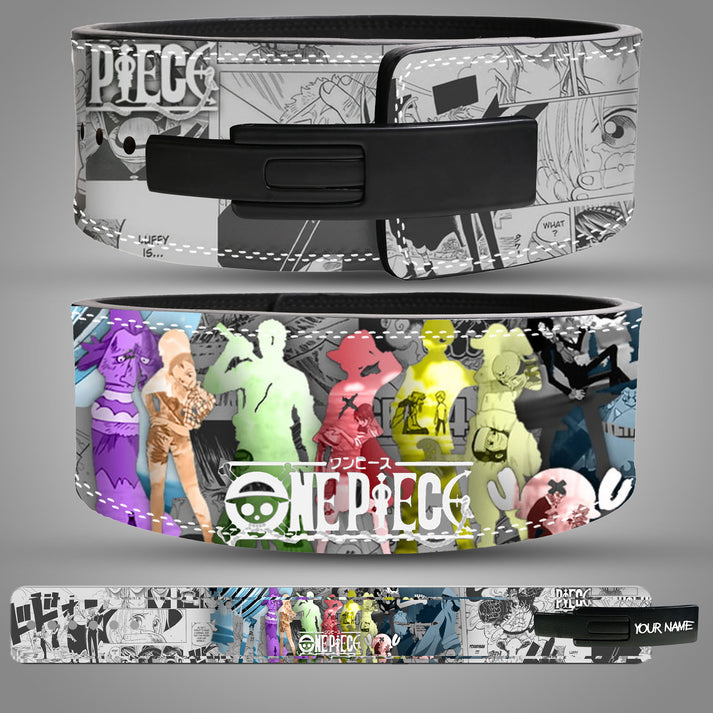 Custom One Piece Leather Gym Belt
