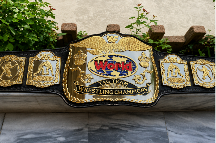 WWF World Tag Team Championship HD CNC Title Belt