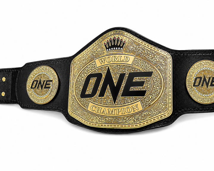 ONE World Champion Wrestling Title Belt