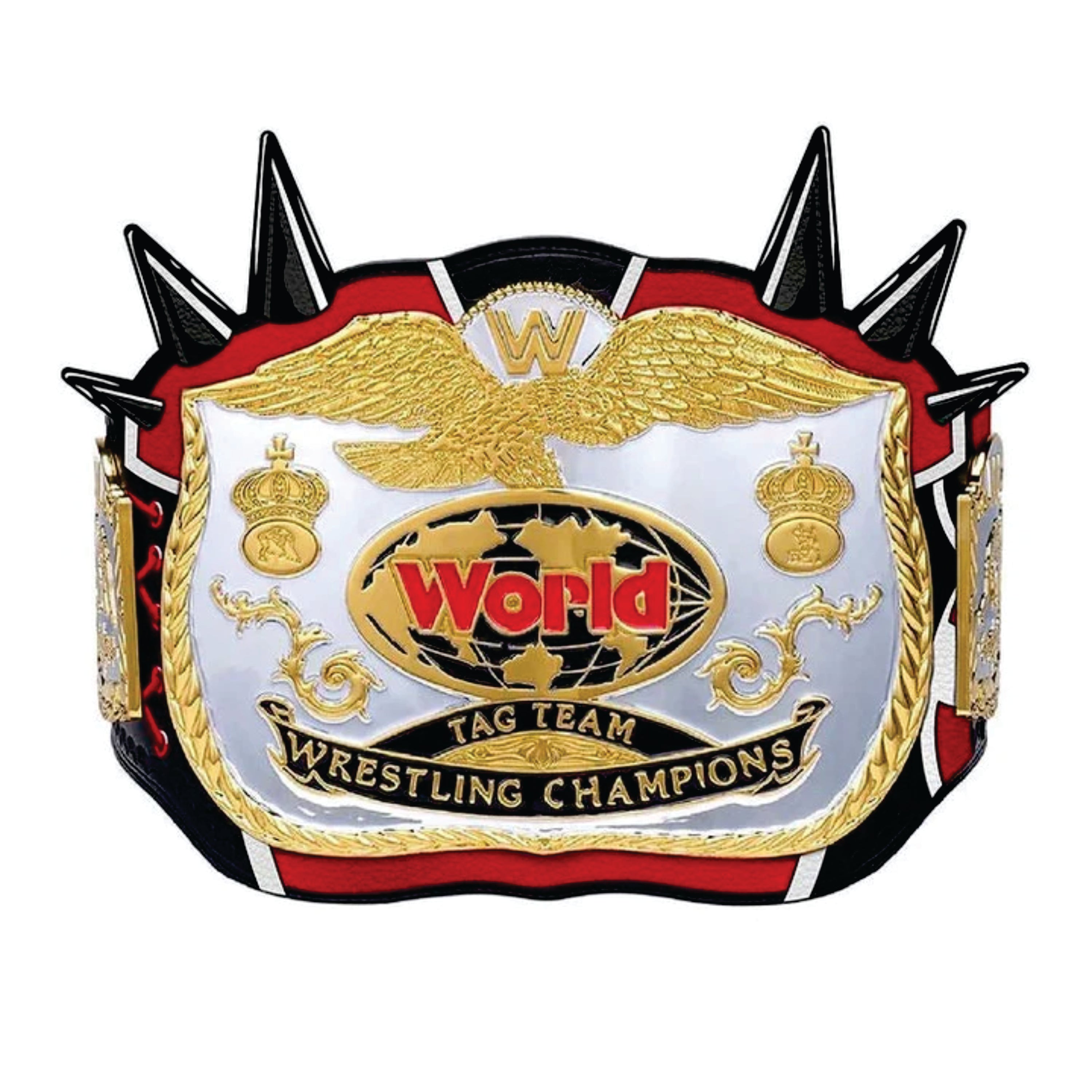 The Legion Of Doom aka the Road WARRIORS Custom Series Tag team Title belt