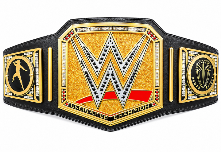 WWE Roman Reigns Undisputed Championship Replica Belt  Black  Gold Edition