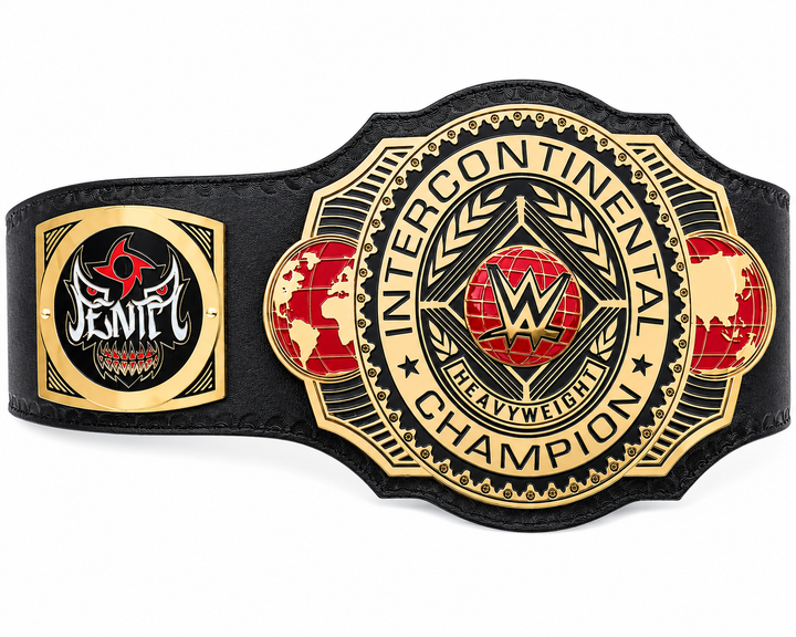 WWE Custom Intercontinental Heavyweight Championship Replica Belt  Jenif Edition