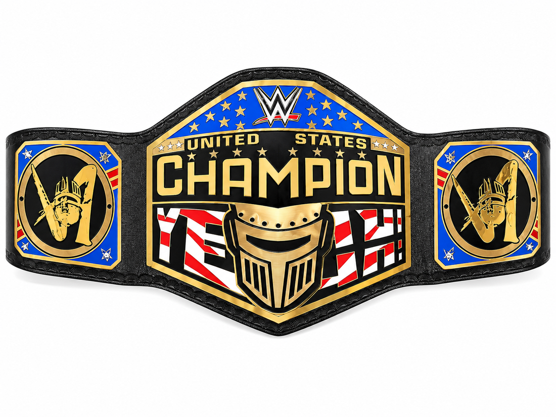 WWE United States Championship Replica Belt  Custom Liberty Edition