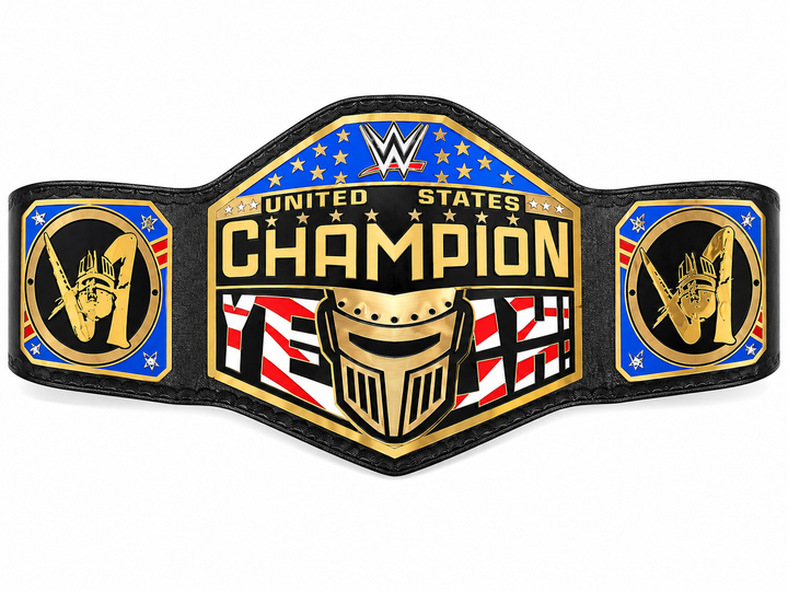 WWE United States Championship Replica Belt  Custom Liberty Edition