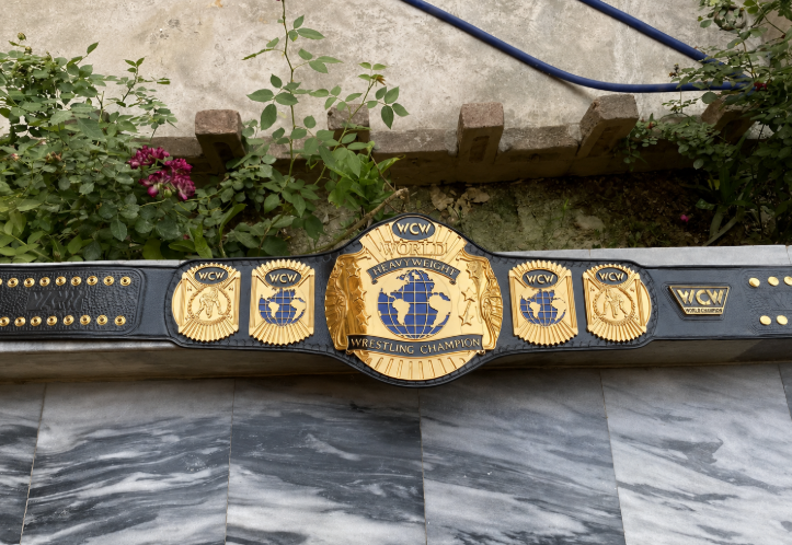 WCW World Premium Quality HD CNC Championship Title Belt