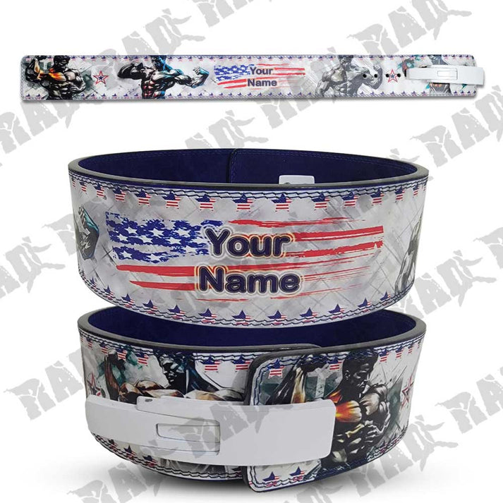 American Flag Lever Belt 10mm