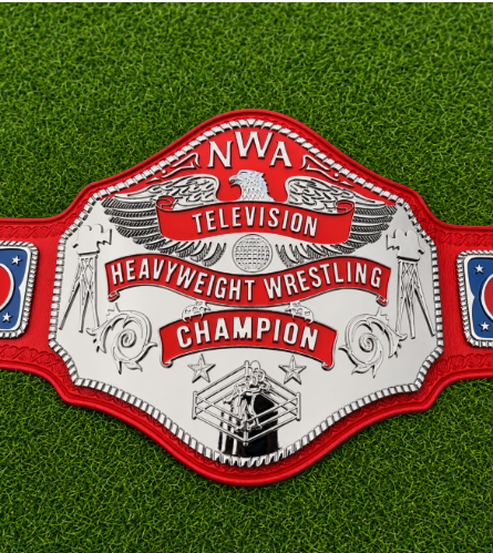 NWA TV Wrestling Championship Title Belt HD CNC