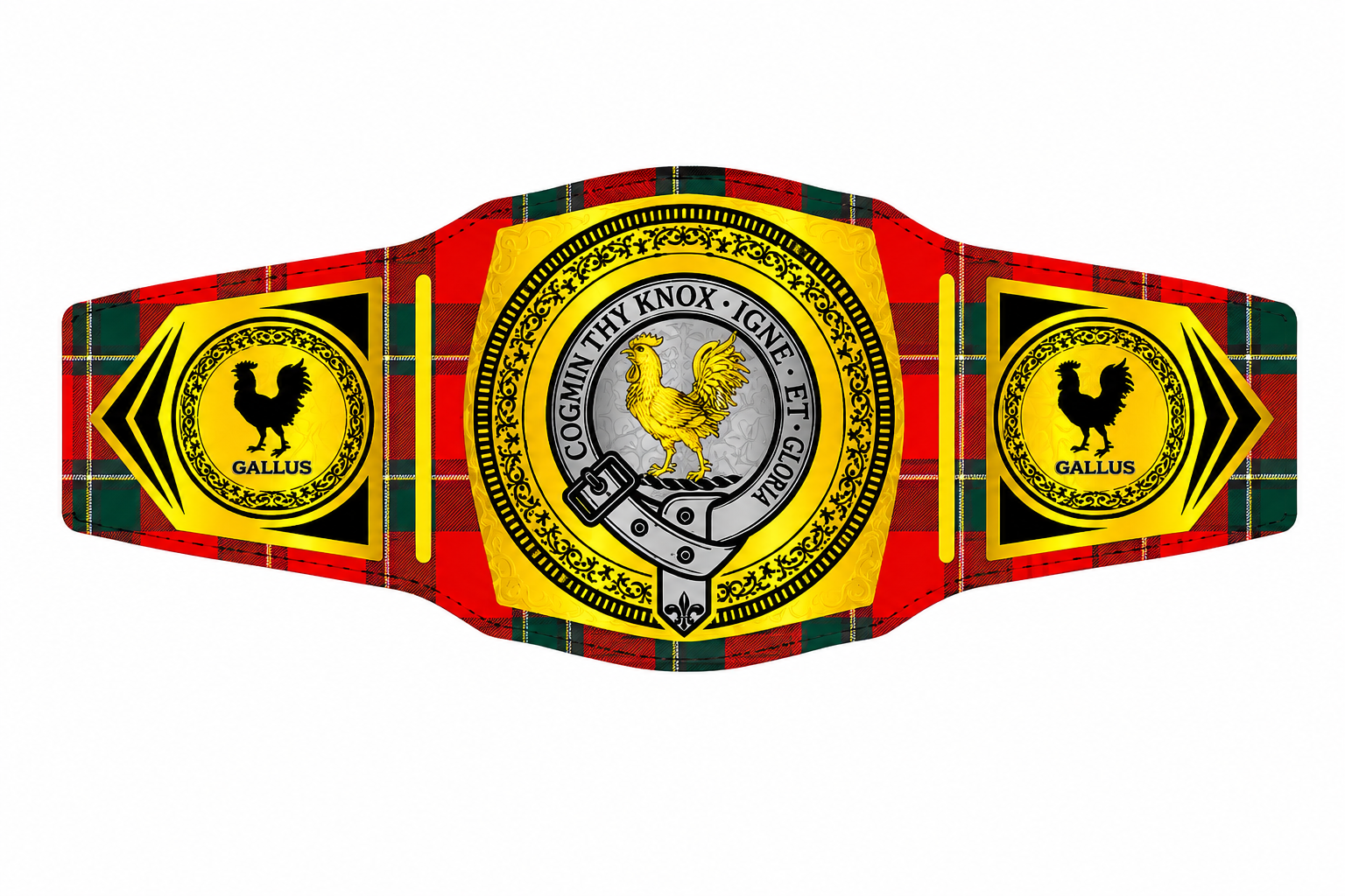 Sinclair Clan Tartan Belt
