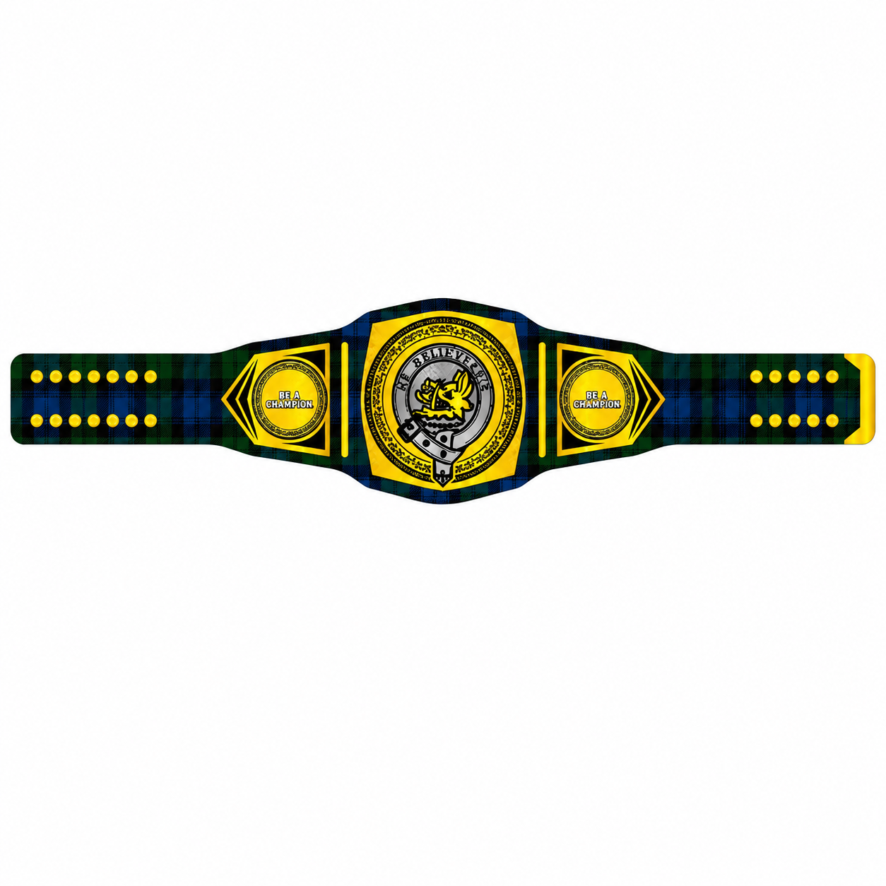Clan Campbell Tartan Belt