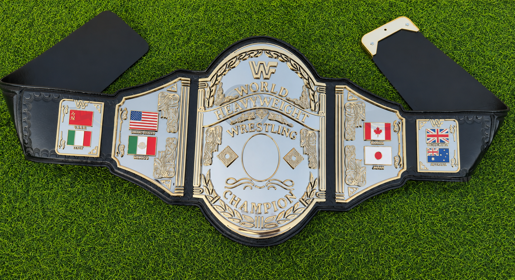 WWF Hogan Mystery Championship Title HD CNC Belt