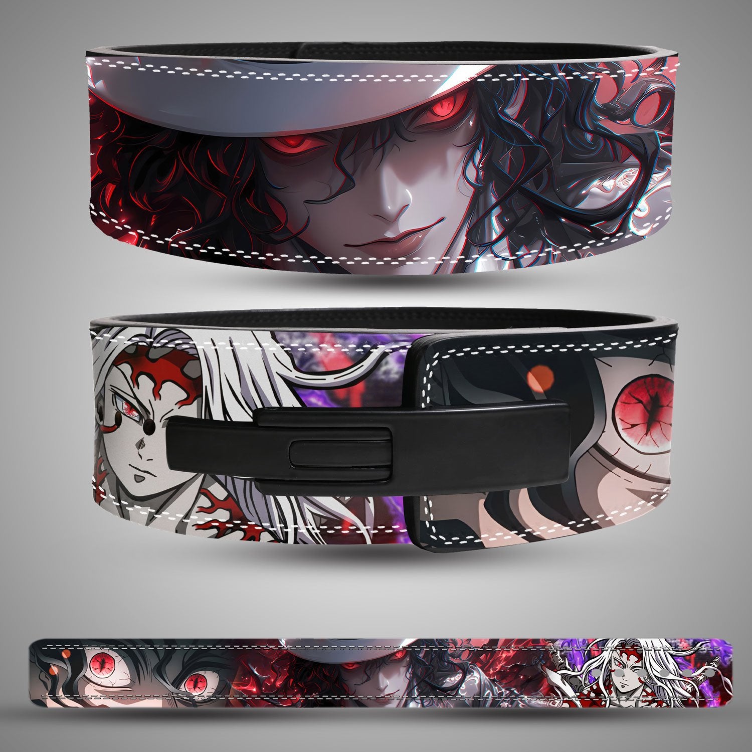 Muzan Kibutsuji Weightlifting Belt Demon Slayer Anime Lifting Belt