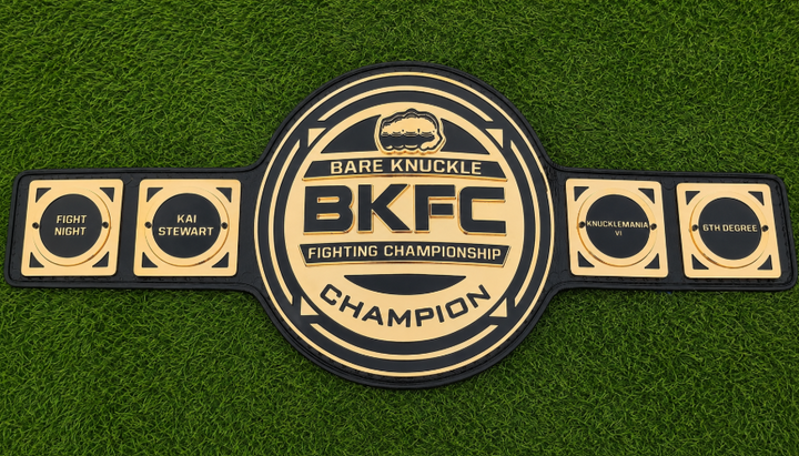 BKFC Title Boxing Belt For Championship With Logo